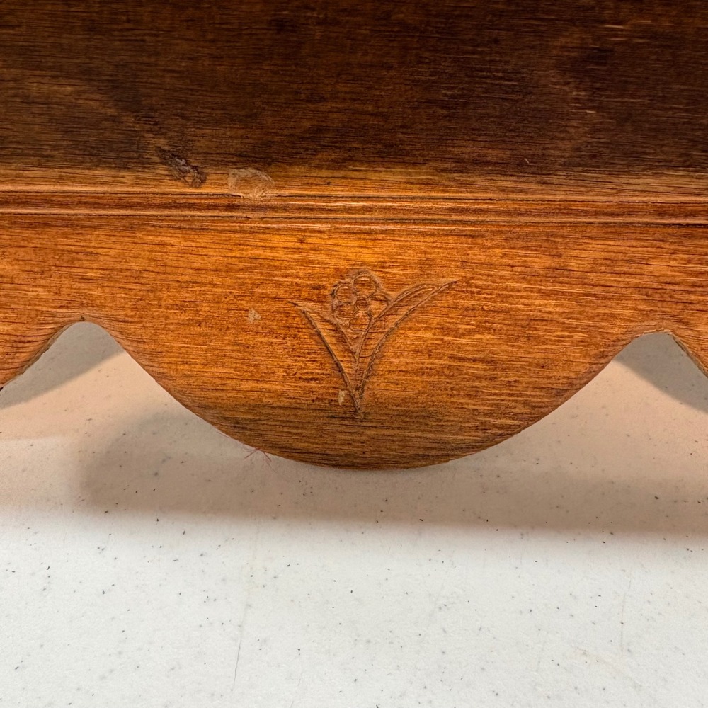 Vintage Carved Wood Chicken Hen Paper Towel Holder Wall Mount Shelf Farmhouse - Picture 9 of 13